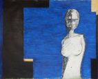 Mischtechnik/Acryl auf Pappe, 72 x 57 cm, Signiert, Datiert. Preis: auf Anfrage. Kontakt: fmfischer@gmx.de